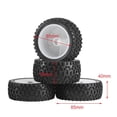 thumbnail image 4 of Neumáticos denteros traseros /10 Modelo de vehículos Car Zulema Neumáticos de coche RC, 4 of 8