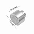 thumbnail image 4 of Adjustable Metal Nozzle for Garden Hose, Durable Outdoor Watering Tool for Plants and Flowers, 4 of 5