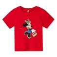 thumbnail image 3 of Ropa de verano para niños de 3 a 14 años, camiseta de algodón de Minnie Mouse para niños y niñas, camisetas de dibujos animados kawaii para niños, camisetas de verano, 3 of 5