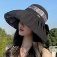 thumbnail image 6 of SikaFu Korean Version Of Fashionable And Versatile Fisherman Hat For Women With Large Brim And Sun Shading Hat To Cover The Face, Breathable And UV Resistant Hat For Summer, 6 of 9