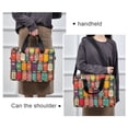 thumbnail image 6 of FORMRS 16" Laptop Bag Carrying Sleeve Case with Handle Travel Shoulder Briefcase, Beige Jar, 6 of 8