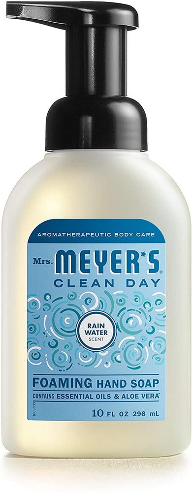 Mrs. Meyer's Rainwater Scent Foaming Hand Soap, 10 oz (4-Pack)