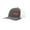 Mississippi, variant on Men's Homegrown Roots State Pride Embroidered Charcoal With White Mesh Back Trucker Hat-Mississippi