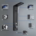 thumbnail image 2 of Senlesen LED Shower Panel Tower Massage Body Jets System Rain&Waterfall Stainless Steel, 2 of 12