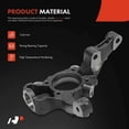 thumbnail image 4 of A-Premium Steering Knuckle Compatible with Dodge Journey 2009-2018 Front Passenger Side, 4 of 8