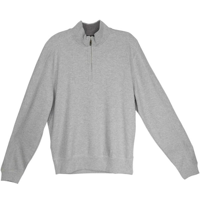 Robert Talbott Men's Grey Long Sleeve Knit Sweater Pullover - M