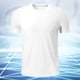 thumbnail image 1 of pstuiky Mangas cortas para hombre, Camisa informal de manga corta con cuello redondo y estampado de cera lavada de color liso para hombre ropa de hombre s, 1 of 7