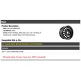 thumbnail image 4 of Marketplace Auto Parts, Steel Wheel - Black - 16 x 6.5 Inch - Compatible with 2011-2015 Chevy Cruze, 4 of 4