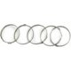 thumbnail image 3 of Acoplador de acero inoxidable para acoplamiento de ejes, collares homocéntricos, kit de junta universal ajustable de 10 piezas, 3 of 5