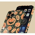 thumbnail image 4 of Spooky Pumpkin Case Compatible with iPhone 12 Mini,Aesthetic Art Design Full Cover Protective Case, 4 of 5