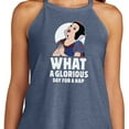 thumbnail image 3 of Disney Princess - Snow White Nap - Juniors High Neck Tank Top, 3 of 5