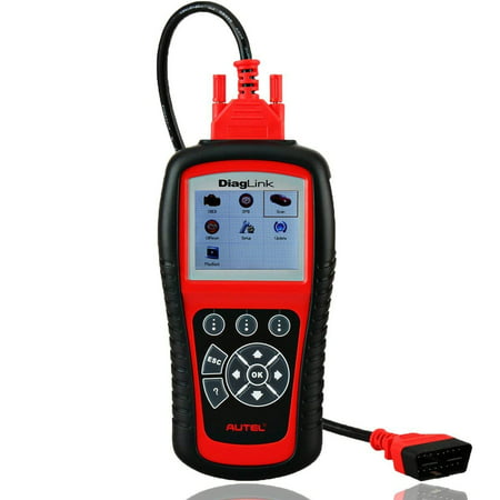 Autel Diaglink OBDII Code Reader Full Systems Diagnostic Scanner DIY Version of MD802 for Engine/Transmission/ABS/SRS/EPB/Oil Reset
