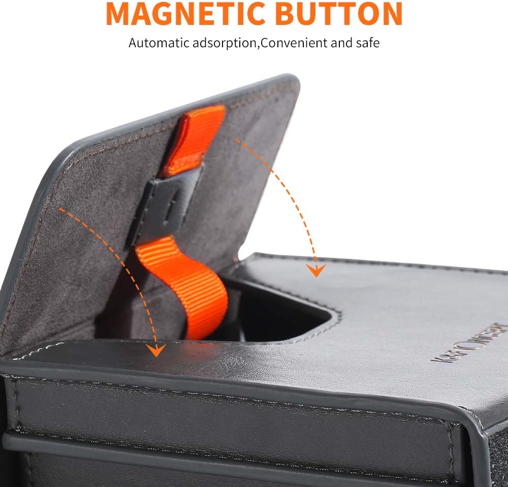K&F Concept 100mm ND8 (3-Stop) Square Filter & Leather Carrying Case – Ultra Slim, No Color Cast, For Adventure Photography