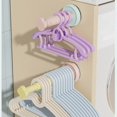 thumbnail image 2 of Suction Cup Hangers for Clothes Storage Relocatable Wall Hook Organizers Smooth Surfaces Mounting Yellow powder suctio, 2 of 4
