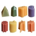 thumbnail image 4 of YongCo Artistic Candle Making Molds 8 Shapes Silicone Craft Tools For Home Decors Projects, 4 of 12