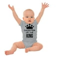 thumbnail image 4 of Daughter of the King Daddy Girl Tiara Bodysuit Jumper Girls Infant Baby Brisco Brands 12M, 4 of 6