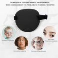 thumbnail image 4 of Antifaz para ambliopía para adultos y niños, parches para entrenamiento de estrabismo (negro), 4 of 5