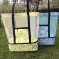 thumbnail image 3 of Advancent Bolsa de almuerzo aislada Comida portátil Frutas Bebidas Bolsa fresca Llevar Camping Picnic Parque Bolso Niños Adultos Almacenamiento y organización del hogar Cielo azul Advancent HA064996-01, 3 of 6