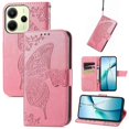 thumbnail image 1 of For Xiaomi Redmi Note 14 4G (163.25x76.55x8.16mm) Case with Strap Butterfly Pattern PU Leather Walle, 1 of 5