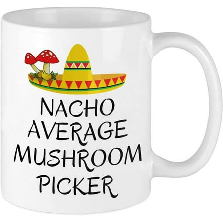 

11 Oz Funny Coffee Cup Mushrooming Mug - Not Your Average Mushroom Picker - Funny Mushroom Forager Gift