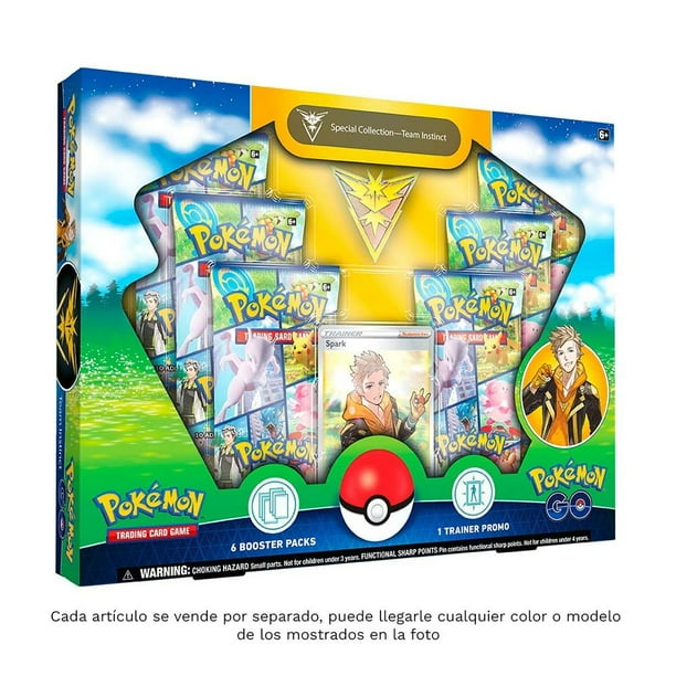Tarjeta Coleccionable Pokémon Trading Card Game Pokémon GO Special Collections Varios Modelos 8.8 pulgadas