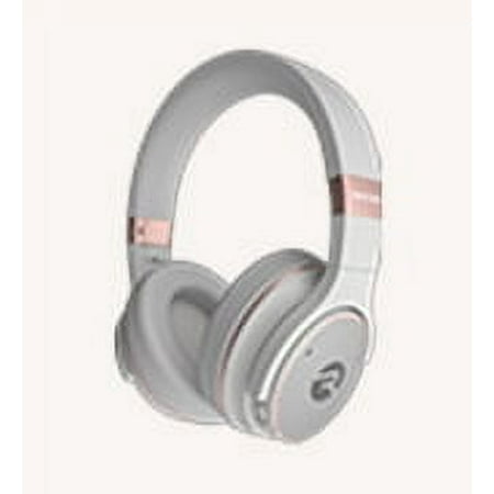 UPC: 0811162030756 | Raycon the Everyday Over-Ear Headphones bluetooth and wireless with built-in Mic – Rose Gold