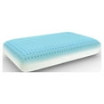 Beautyrest Silver Aquacool Memory Foam Pillow, Standard/Queen, 16” x 25