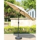 thumbnail image 1 of Sombrilla para Jardín y Terraza EKE LIFE HOME con Inclinación Ajustable y Manivela | Protección Solar para Exterior, 1 of 6