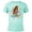 Celadon Snow Heather, variant on Disney The Little Mermaid Ariel Undersea Discovery - Short Sleeve Blended T-Shirt for Adults - Customized-Denim Snow Heather