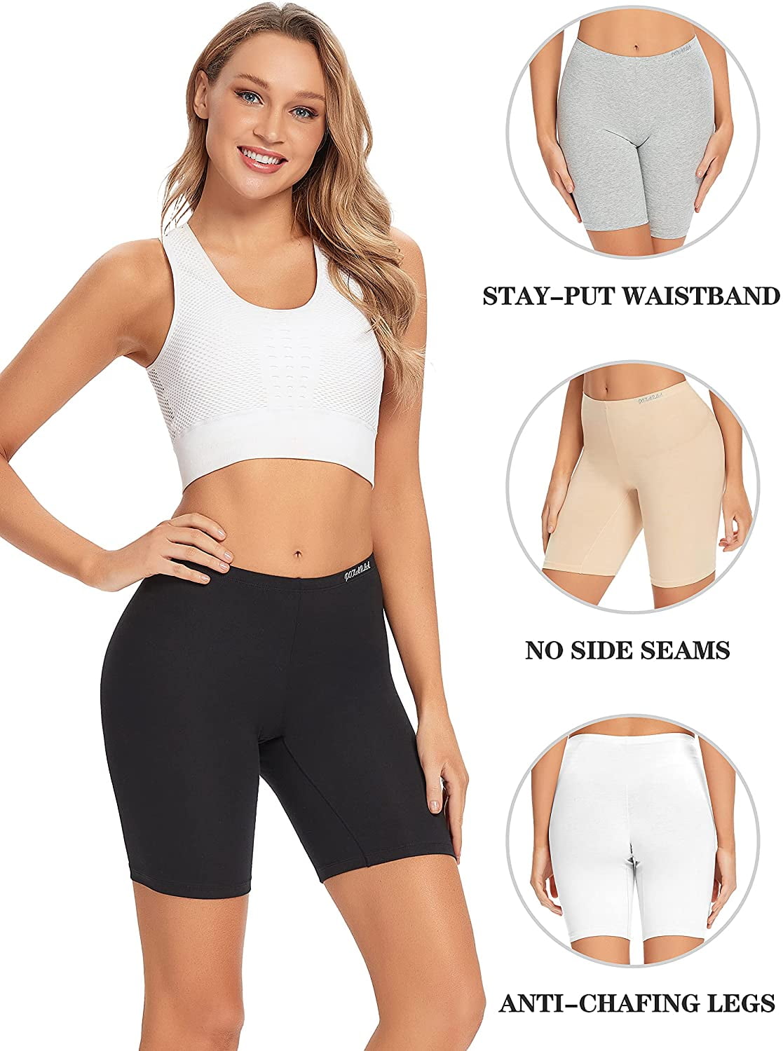 Womens Underwear Cotton Boxer Shorts 