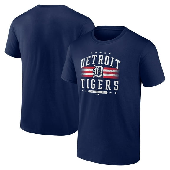 Men's Navy Detroit Tigers Americana Team T-Shirt