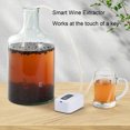 thumbnail image 4 of Pompe de transfert de vin électrique, puissant puissant pompe de distributeur de boissons à vin de vin puissante avec batterie de 1200mAh, pompe à bière sans souci pour les, 4 of 7