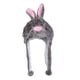 thumbnail image 3 of Sombrero de novedad Yinane Conejo gris, 3 of 5