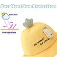 thumbnail image 4 of Sombrero de pescador para niños con circunferencia de sombrero de 50-52cm, bonito sombrero con forma de frutero, sombrero para el sol con protección solar para salida de verano, 4 of 6