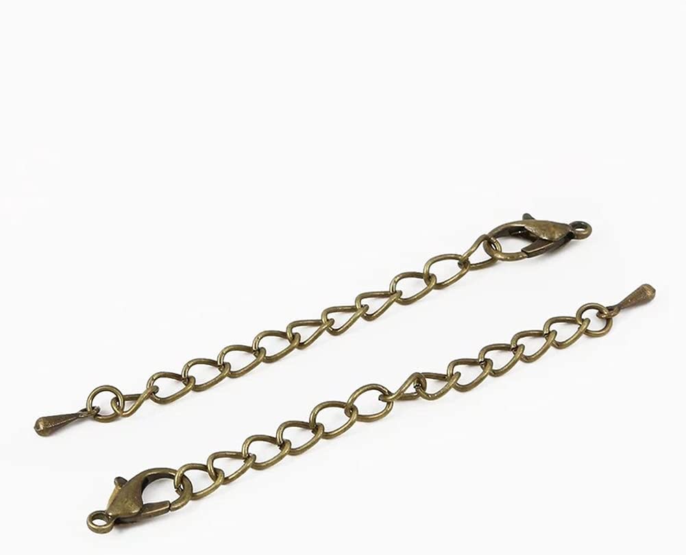 20 PCS Metal Chain Extension Tails with 