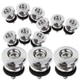 thumbnail image 2 of KAKOWELY bass strap lock 12pcs Electric Guitar Bass Strap Buttons Set Anti-Slip Guitar Strap Locks Button For Secure Strap Locking Guitar Accessories For Electric Guitar And Bass Players, 2 of 5