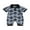 Blue, variant on Infant Baby Boys Summer Jumpsuit Bull Head Print Short Sleeve Romper Newborn Summer Clothes