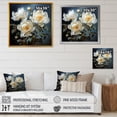 thumbnail image 4 of Designart "Whispering Beige Peonies V" Peonies Floater Framed Canvas Prints, 4 of 5