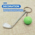 thumbnail image 4 of BESTYASH 4Ud Llaveros Deportivos Creativos Con De Bola De Golf Para Colgar En, 4 of 8