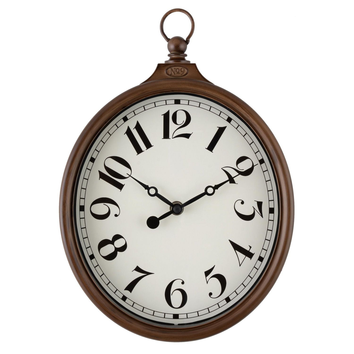 Horloge murale en bois Pocketwatch