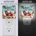 thumbnail image 2 of Santa Claus Beach Vacation LED Square Night Lights - Stylish and Energy-Efficient Room Lighting!, 2 of 6