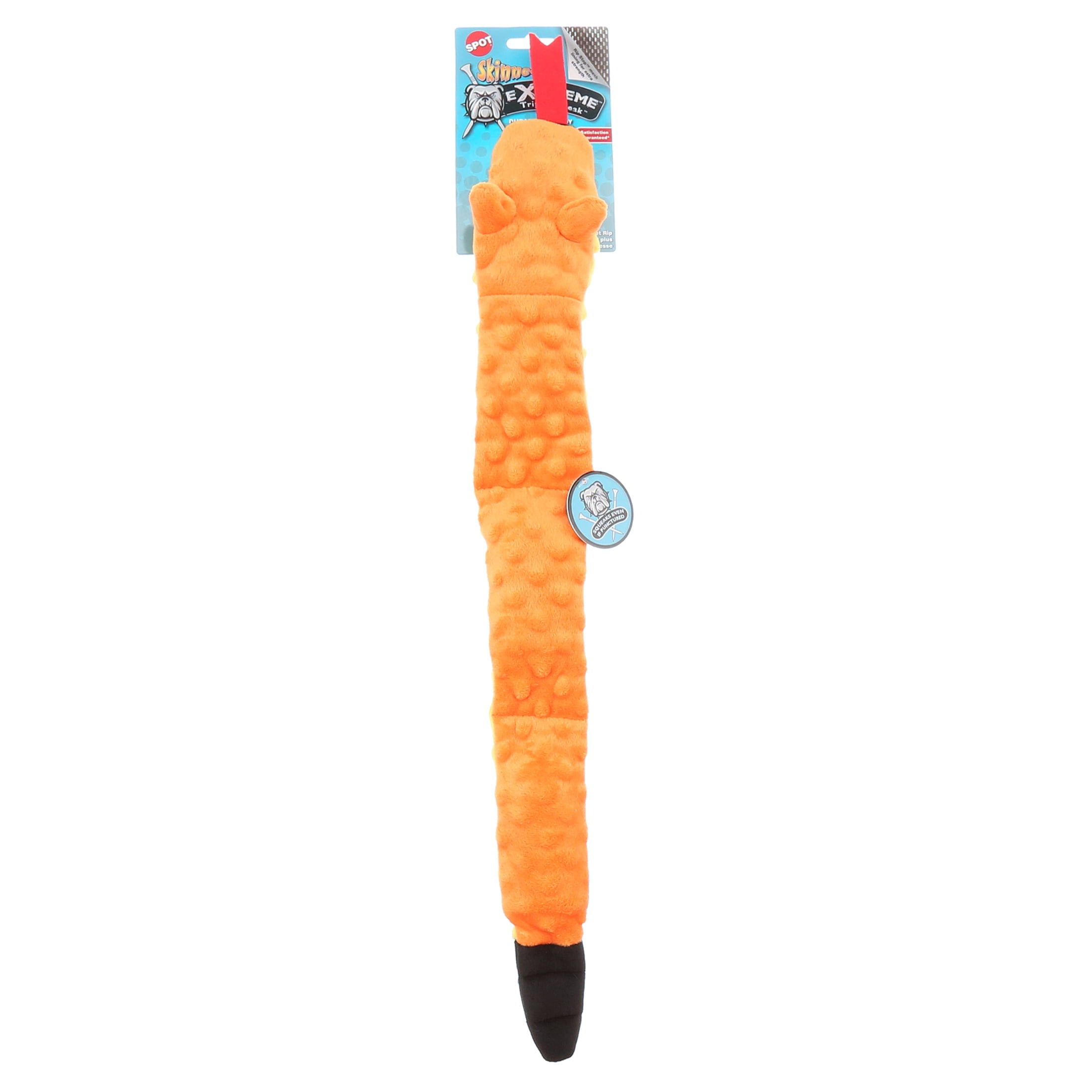 SPOT Skinneeez Crocodile Chew Toys for Dogs, No Stuffing Toys with
