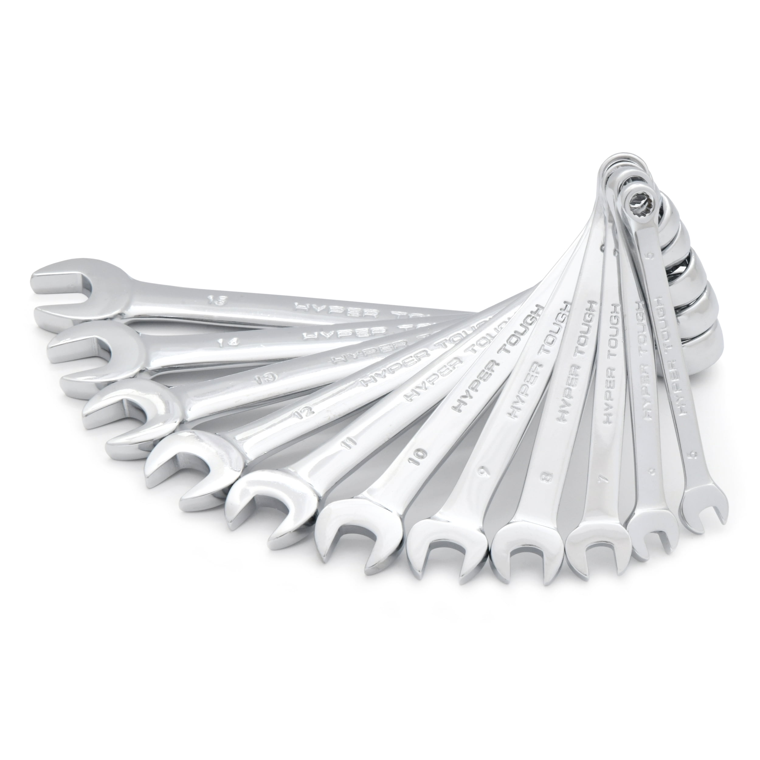 Hyper Tough 22-Piece Combination Wrench Tool Set, Hand Tools
