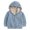 Sky Blue, variant on Ticikt Kids Sherpa Lined Hoodie Jacket, Full‑Zip Thick Warm Winter Coat for Boys Girls 2‑14Y