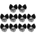thumbnail image 2 of Hair Bun Holders for Women Elegant Bow Shape Dance Hair Nets Invisible Net for Hair Wrap 10Pack, 2 of 5