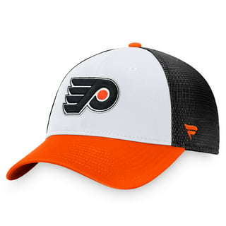 Men's Fanatics Branded Orange/Black Philadelphia Flyers True Classic Retro  Trucker Snapback Hat