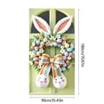 thumbnail image 3 of TOPRenddon Happy Easter Door Cover Decorations Pink Easter Bunny Eggs Door Banner Welcome Easter Banner Spring Easter Party Decorations for Front Door Wall Indoor Outdoor 70.8 x 35.4 Inch, 3 of 6