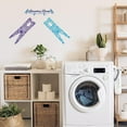 thumbnail image 4 of Laundry Room Painting Stencil 11.8x11.8 inch Reusable Laundry Clip Pattern Drawing Template Clothesline Flower Pattern Clothespin Decor Stencil for Painting on Wood Wall Furniture, 4 of 9