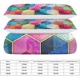 thumbnail image 2 of HAHDAXIA Geometric Bedding Solid Comforter Set for All Seasons,3 Pieces(1 Comforter+2 Pillowcases),Soft Microfiber Bedding Set Full(79"x90"), 2 of 7