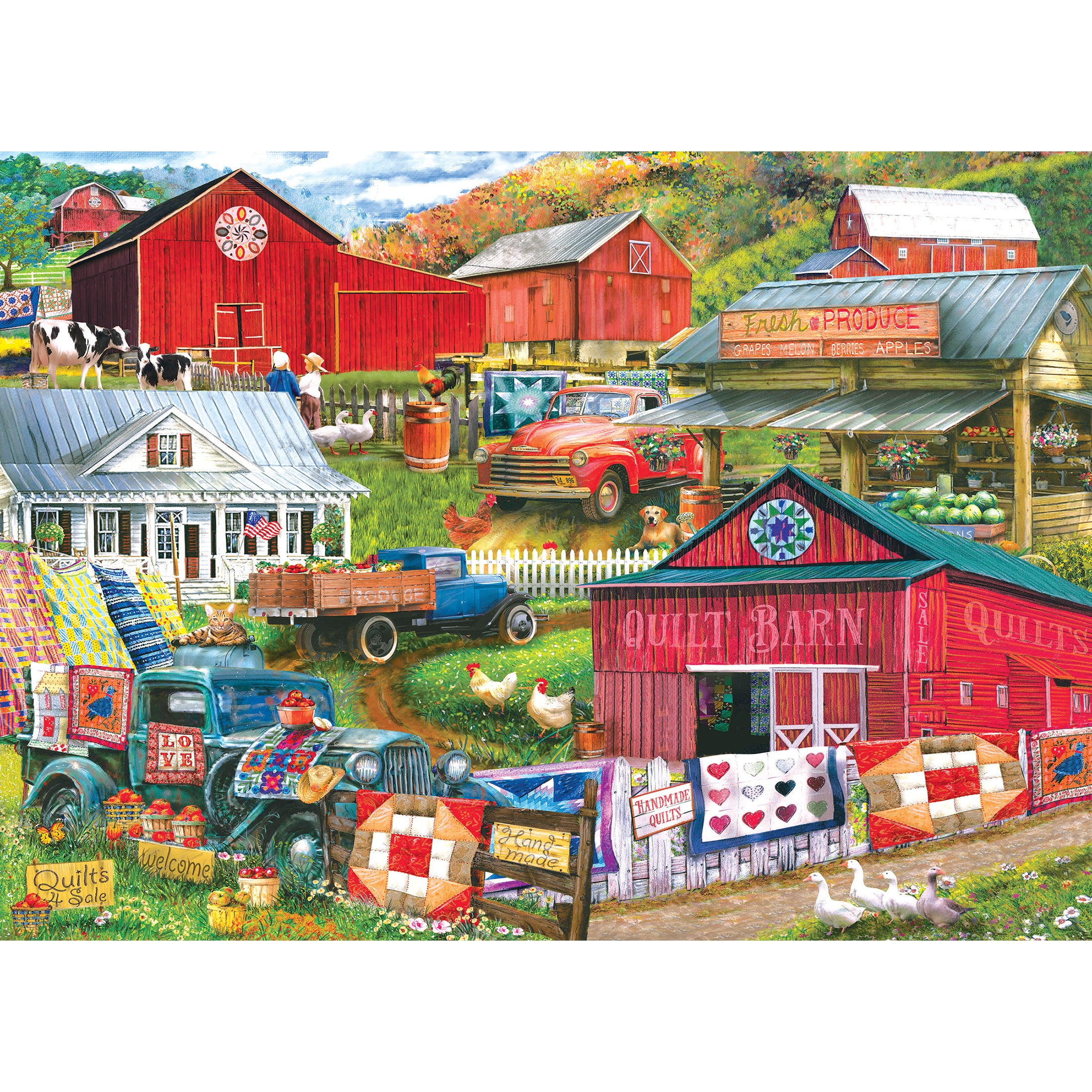 RoseArt - Kodak Premium 1000 pièces -Compilation des pays- Puzzle à emboîter pour adultes